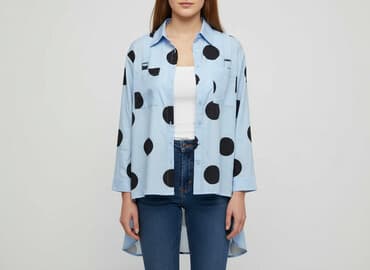 bluzki koszulowe damskie eleganckie allegro: Koszula damska, rozmiar S — 1