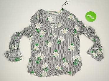 chabrowa bluzki: F&F, Bluzka damska, rozmiar L — 2