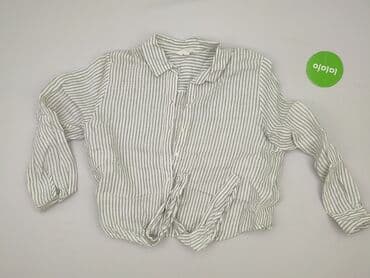 lidl koszule lniane: H&M, Koszula damska, L — 2