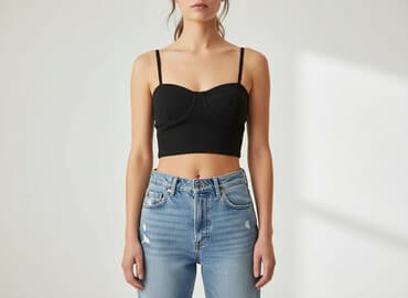 bluzka z miseczkami: Tezenis, Top damski, rozmiar S — 1