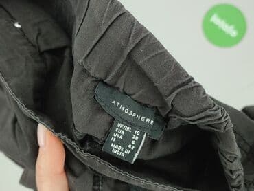 legginsy czarne woskowane: Atmosphere, Szorty damskie, rozmiar L — 4