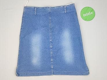 jeansy straight pull and bear: Spódnica damska, rozmiar S — 4