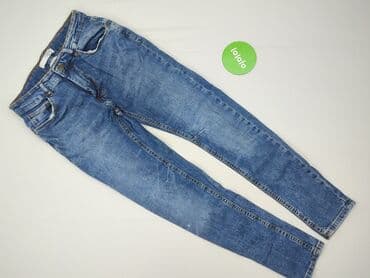 srebrne spodnie sinsay: House of Denim, Jeansy dla mężczyzn, XS — 2