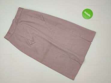 spódnice midi pudrowy róż: Spódnica damska, rozmiar S — 3