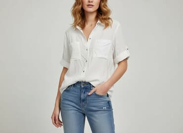 koszula biała damska sinsay: Sinsay, Koszula damska, rozmiar XL — 6