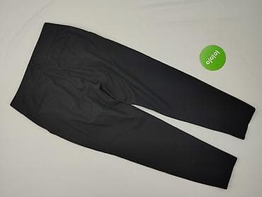 czarne cargo pull and bear: Zara, Spodnie materiałowe damskie, rozmiar XS — 3