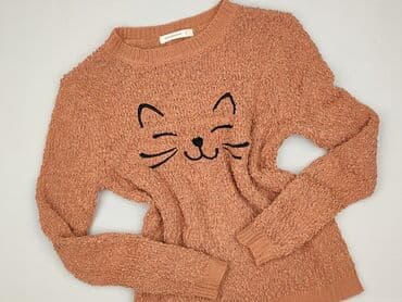 pomarańczowy sweter h: Terranova, Sweter damski, rozmiar S — 1