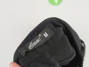 spodnie serduszka by o la la czarne: Forever, Spodnie materiałowe damskie, rozmiar M — 4