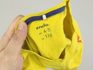 koszulka raków częstochowa allegro: T-shirt, Endo, 4-5 years, 104-110 cm, condition - Very good — 4
