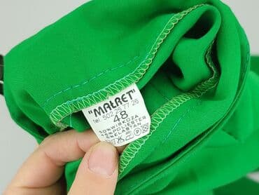 legginsy welurowe push up allegro: Spodnie materiałowe damskie, L — 4