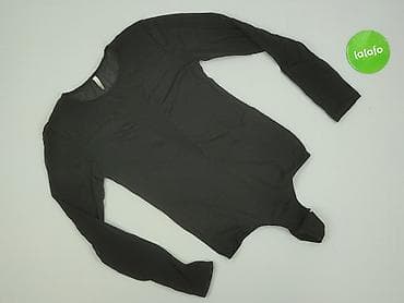 czarne bluzki basic: Pieces, Body damskie, rozmiar S — 2