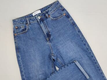 czarne jeansy damskie 7 8: Denim, Jeansy damskie, XS — 1