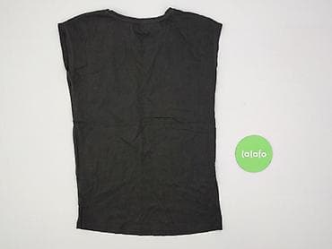 czarny: T-shirt damski, rozmiar XS — 3