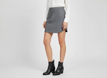 srebrna spódnica hm: H&M, Spódnica damska, rozmiar L — 6