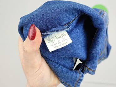 koszula button down: Children's jeans jacket, 1.5-2 years, 86-92 cm, F&F, condition - Perfect — 4