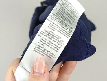 niebieskie sukienki plus size: Bluzka damska, rozmiar M — 5
