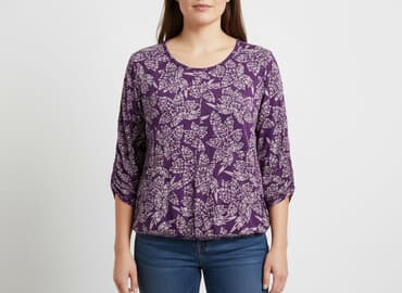 czarne bluzki rekaw 3 4: Debenhams, Bluzka damska, rozmiar 2XL — 6