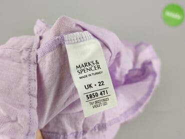 koszula puro lino: Marks & Spencer, Koszula damska, rozmiar 5XL — 5