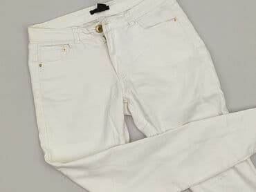 zalando białe jeansy damskie: Jeansy damskie, rozmiar M — 1