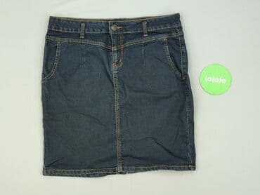 spódniczka dżinsowe z wysokim stanem: Spódnica damska, rozmiar L — 2