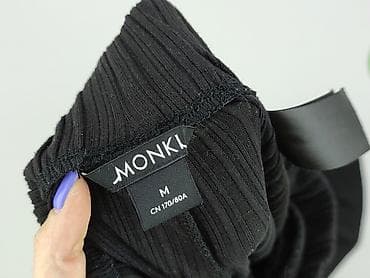 monki clothes: Monki, Spodnie materiałowe damskie, rozmiar M — 4