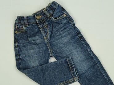 jeansy dla niskich: Spodnie jeansowe, F&F, 1.5-2 lat, 92, stan - Idealny — 1