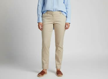 używane ubrania robocze: Chino, Spodnie materiałowe damskie, rozmiar XL — 1