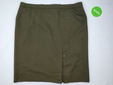 srebrne spódnice midi: Women`s skirt, size 9XL (EU 58) — 2