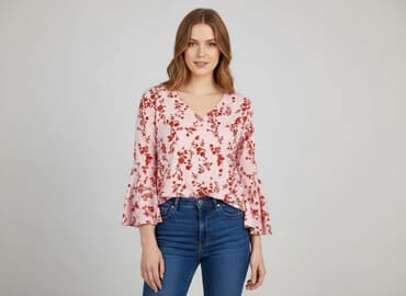 bluzka barbie h m: H&M, Bluzka damska, rozmiar L — 7