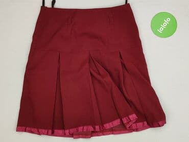 spódnice plisowane bordowa: Wółczanka, Spódnica damska, rozmiar S — 4