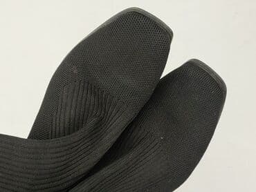 nieprzemakalne ocieplane buty zimowe z wysokimi cholewami: Botki damskie, rozmiar 37 — 5