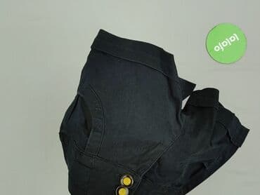 krótkie spodenki z wysokim stanem czarne: PULL&BEAR, Szorty damskie, rozmiar S — 7