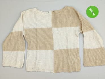 sweter z kwadratów: Sweter damski, rozmiar L — 2