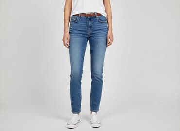 markowe dżinsy: River Island, Jeansy damskie, S — 6