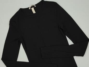 czarne body z długim rękawem h m: H&M, Women`s top, size XS — 1