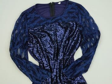 paznokcie do niebieskiej sukienki: Women`s dress, M — 1