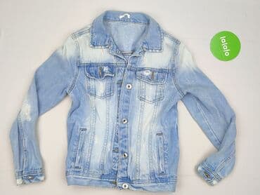 marynarki c a: Dziecięca kurtka jeansowa, 12 lat, 146-152 cm, stan - Idealny — 2