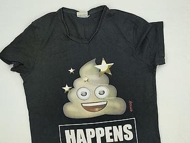 basic t shirt h m: Emoji, Koszulka dla mężczyzn, rozmiar M — 1