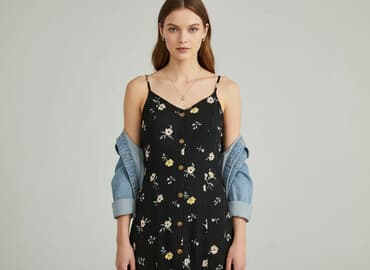 zwiewna sukienki na wesele maxi: H&M, Sukienka damska, rozmiar 2XS — 7