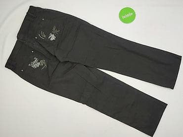 oasis jeans: Spodnie materiałowe damskie, rozmiar L — 3