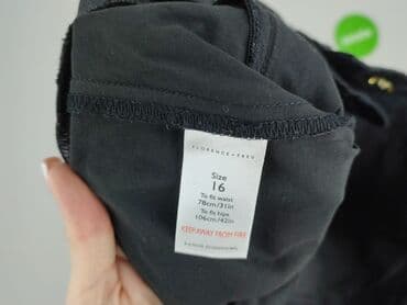 spodnie z wysokim stanem dla wysokich: Florence + Fred, Spodnie 3/4 damskie, 2XL — 6