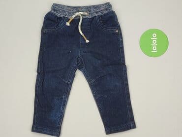 rajstopy zolte: Spodnie jeansowe, George, 12-18 miesięcy, stan - Bardzo dobry — 2