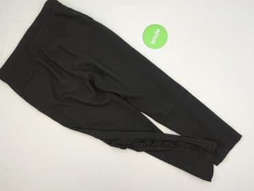 zara spodnie czarne szerokie: Zara, Spodnie materiałowe damskie, rozmiar M — 3