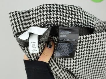 bluzki hm czarne: H&M, Spodnie materiałowe damskie, rozmiar M — 4