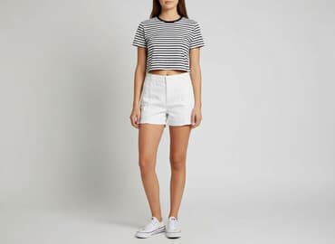 goodies jeans woskowane: Goodies, Szorty damskie, rozmiar S — 7