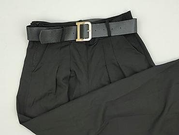 szerokie: Spodnie materiałowe damskie, rozmiar M — 1