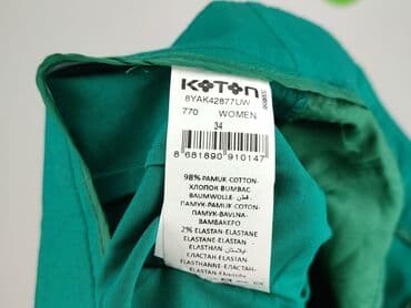 croop spodnie: Koton, Spodnie materiałowe damskie, rozmiar XS — 5