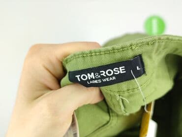 oliwkowe jeansy damskie: Tom Rose, Jeansy damskie, rozmiar L — 4