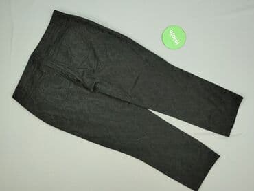 Women's Pants: Material trousers for women, size L — 3