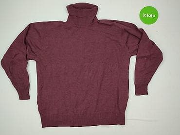 sweter bordo: Golf damski, rozmiar 2XL — 2